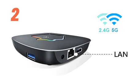 Conecte à internet